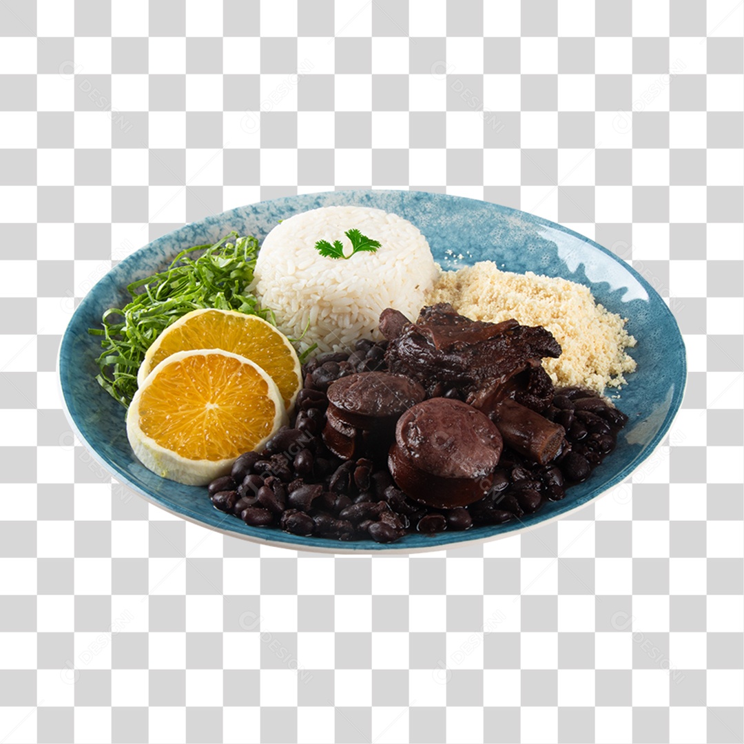 Prato Feijoada PNG Transparente