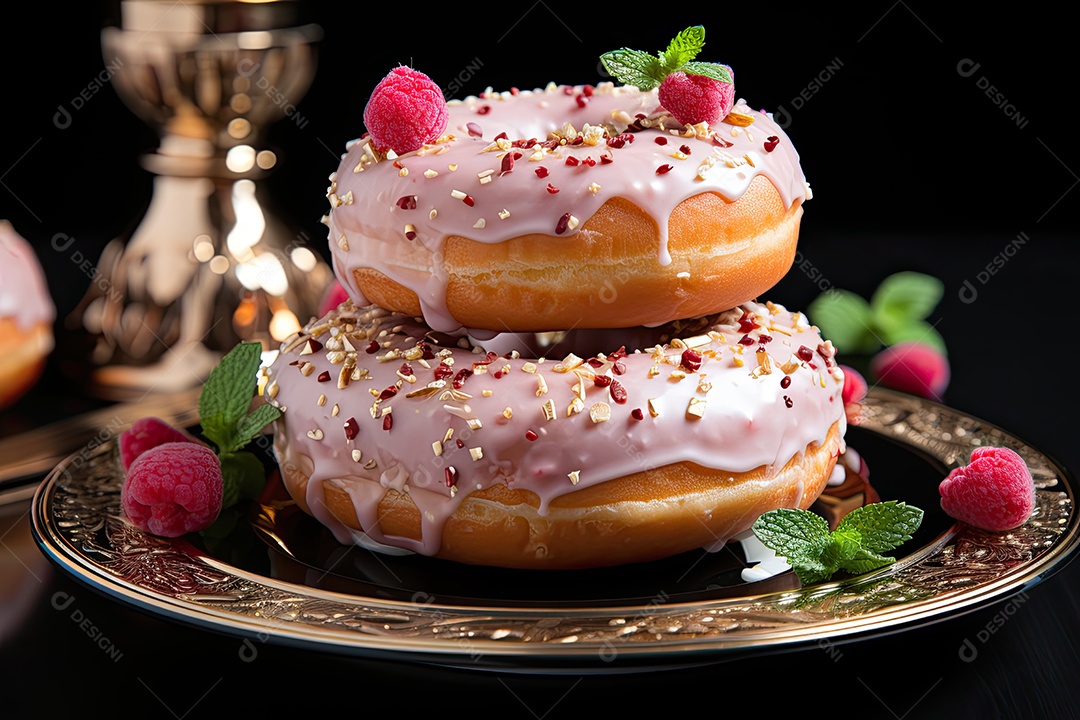 Delicioso donuts saborosos