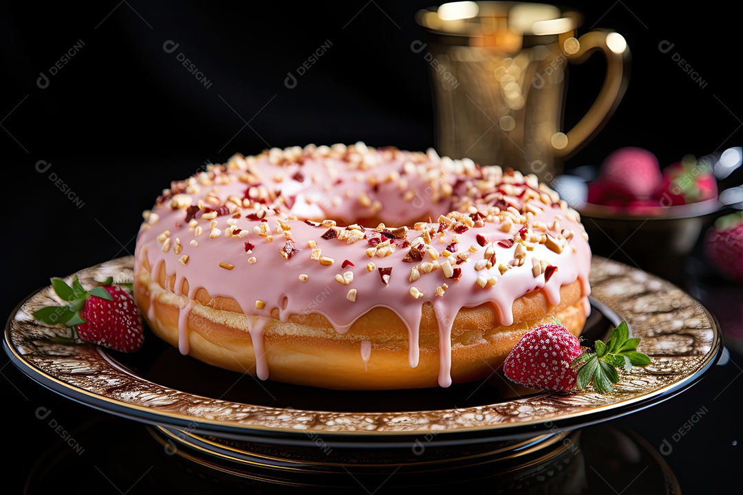 Delicioso donuts saborosos