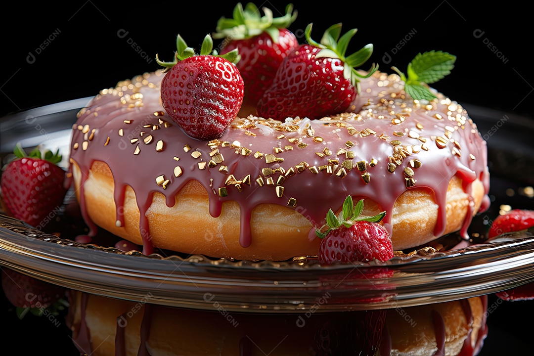 Delicioso donuts saborosos