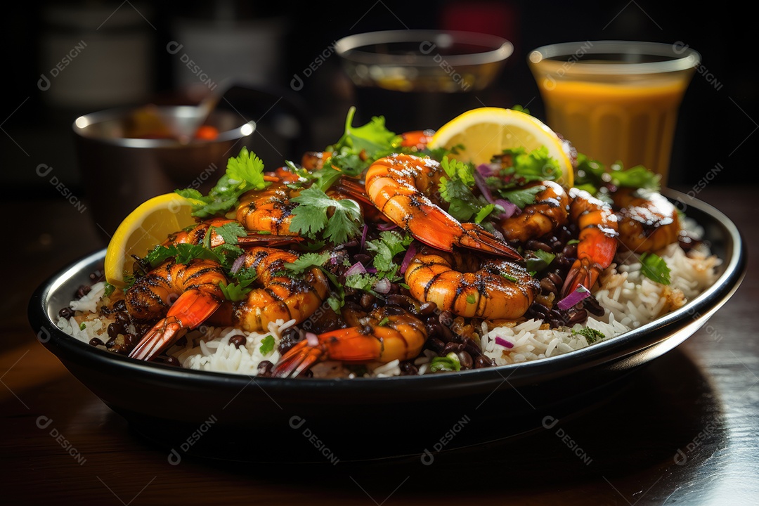 Mercado brasileiro: pratos coloridos, sabores variados e frutas tropicais virais