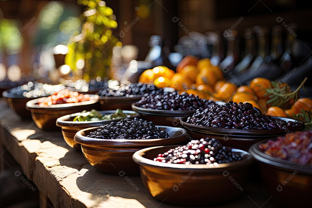 Feira Vibrante revela riqueza da comida brasileira: acarajés, açaí, feijoada, cocadas e muito mais.