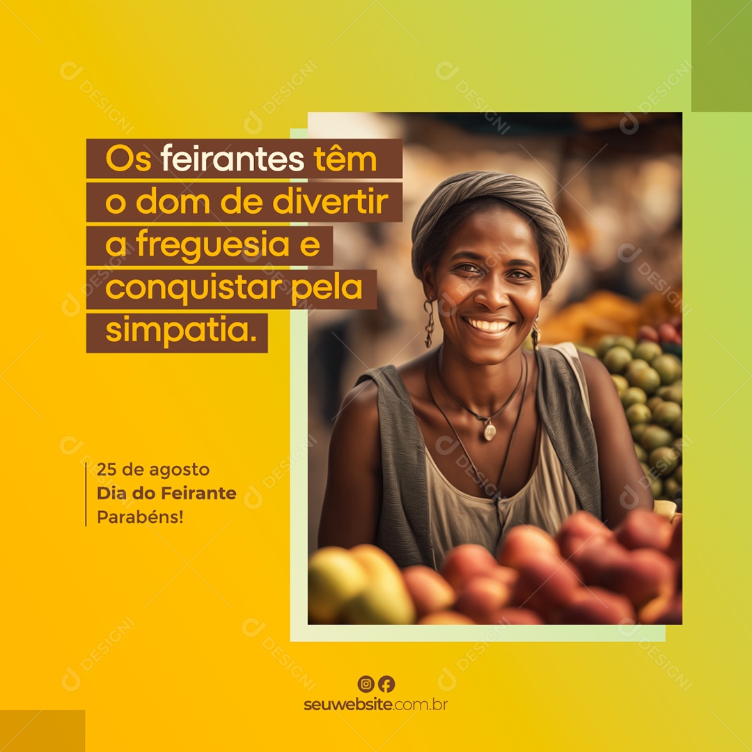 Marketers Have the Gift of the Marketer's Day Editable Social Media PSD