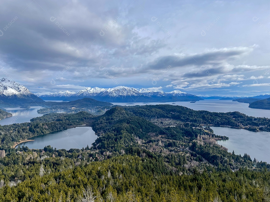 Uma linda vista aérea.