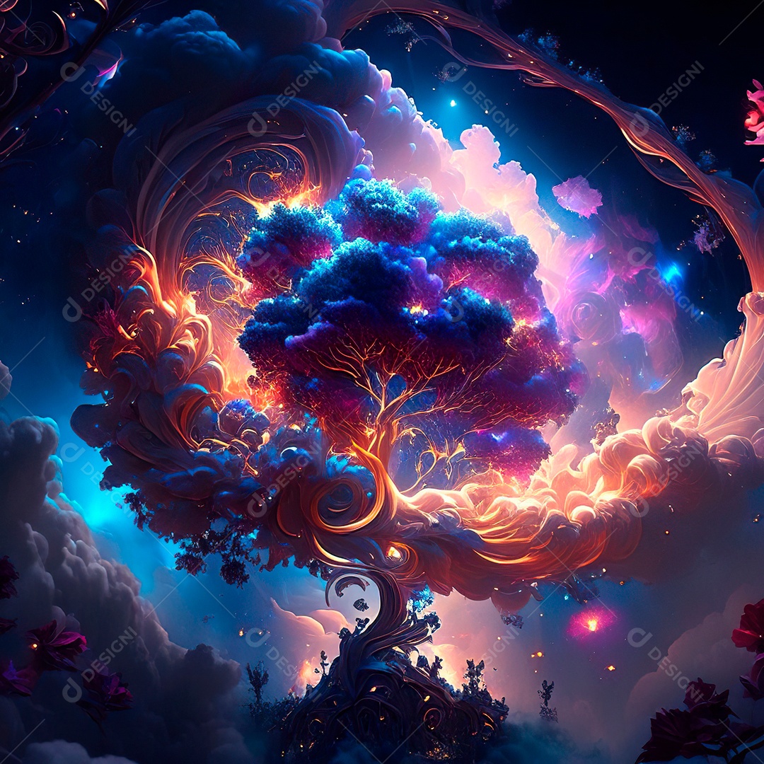 Renderização com traçado de raio e pintura digital