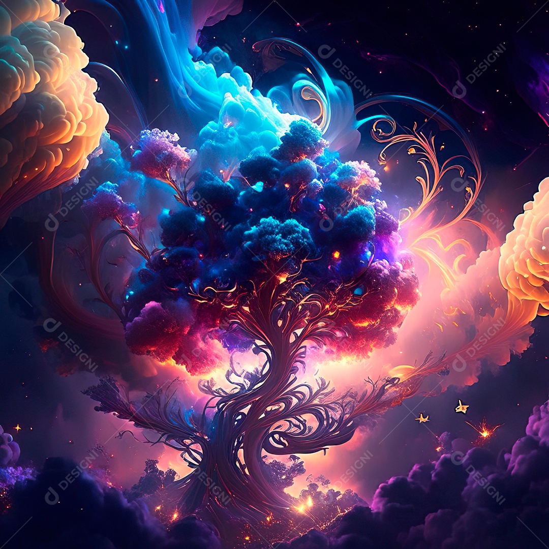 Renderização com traçado de raio e pintura digital