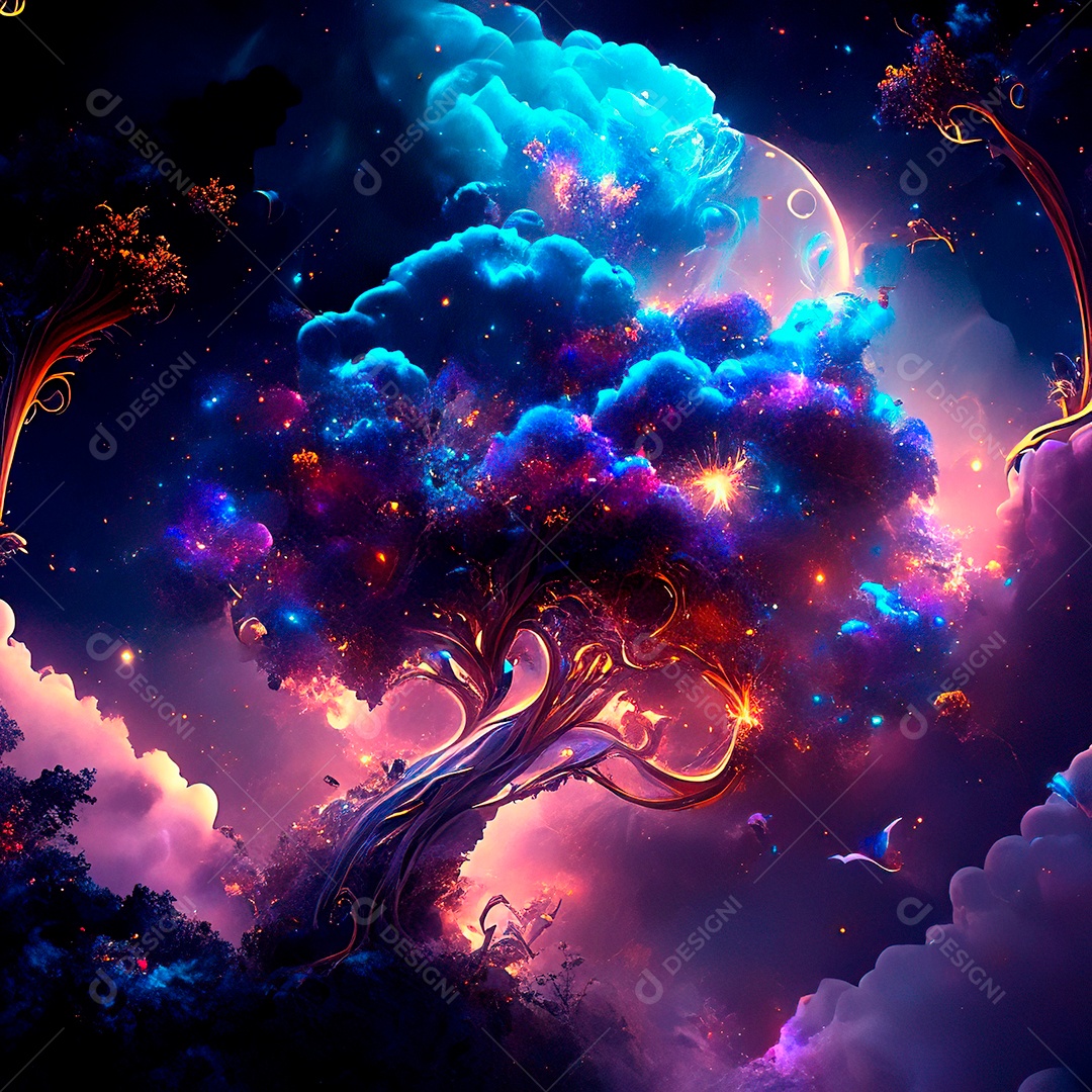 Renderização com traçado de raio e pintura digital