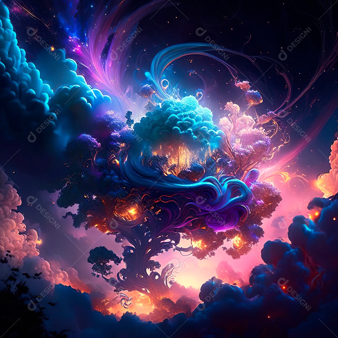 Renderização com traçado de raio e pintura digital