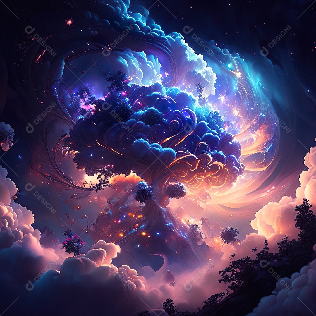 Renderização com traçado de raio e pintura digital