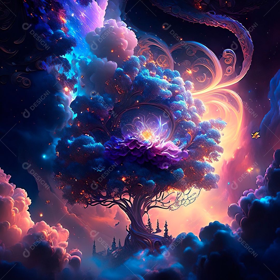 Renderização com traçado de raio e pintura digital