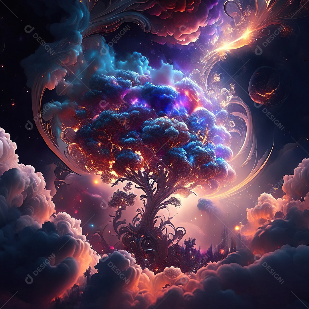 Renderização com traçado de raio e pintura digital