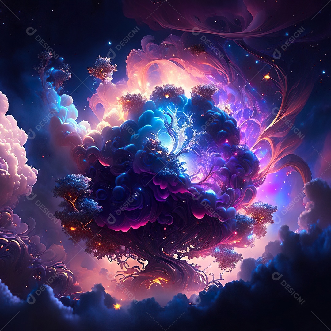 Renderização com traçado de raio e pintura digital