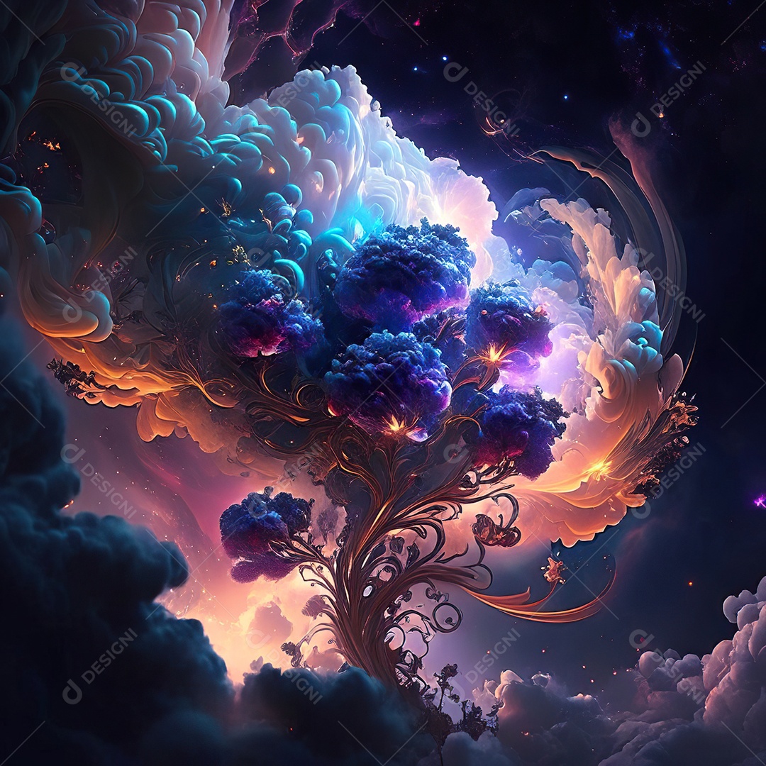 Renderização com traçado de raio e pintura digital