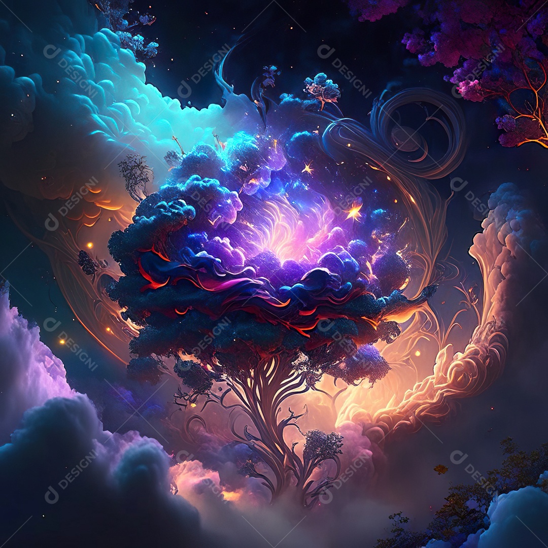 Renderização com traçado de raio e pintura digital