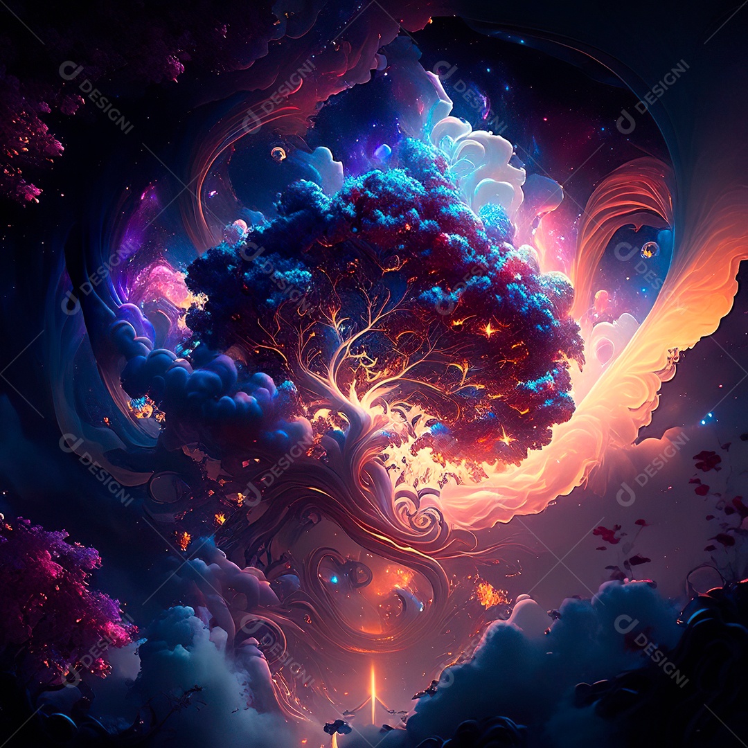 Renderização com traçado de raio e pintura digital