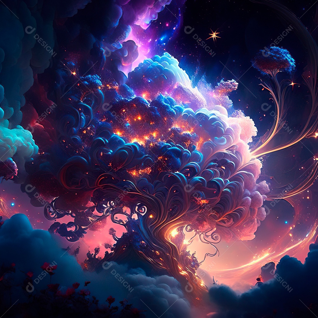 Renderização com traçado de raio e pintura digital