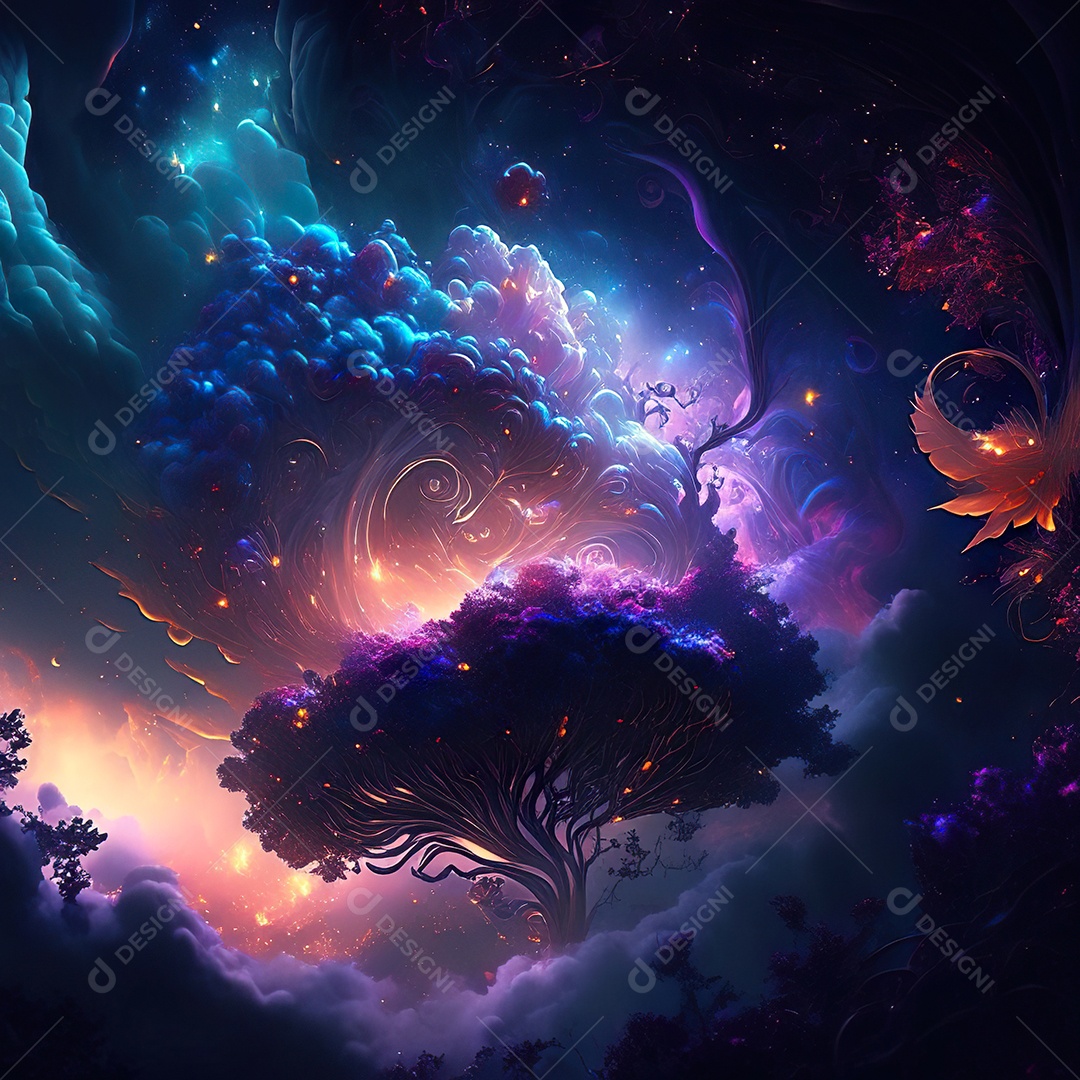 Renderização com traçado de raio e pintura digital