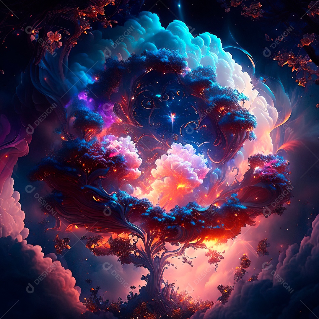 Renderização com traçado de raio e pintura digital