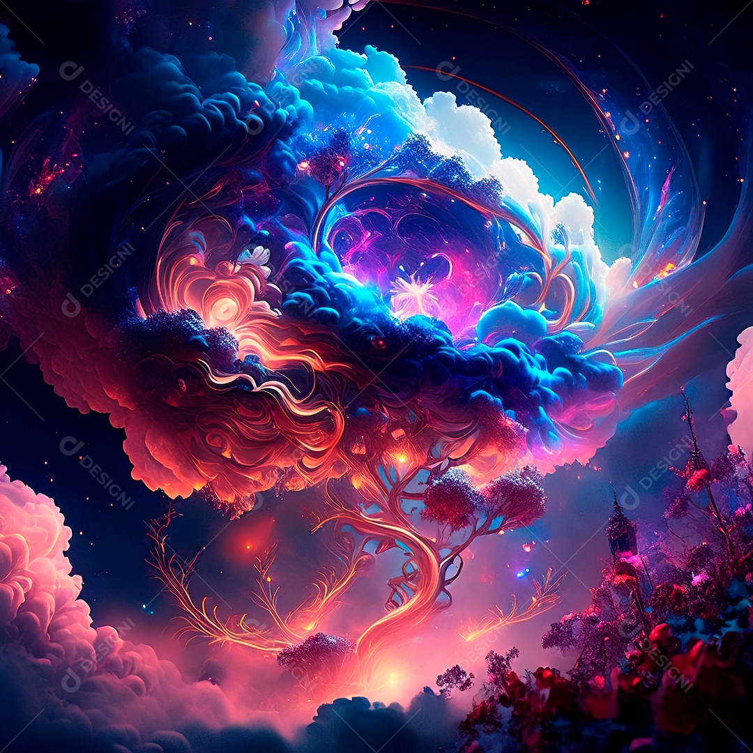 Renderização com traçado de raio e pintura digital