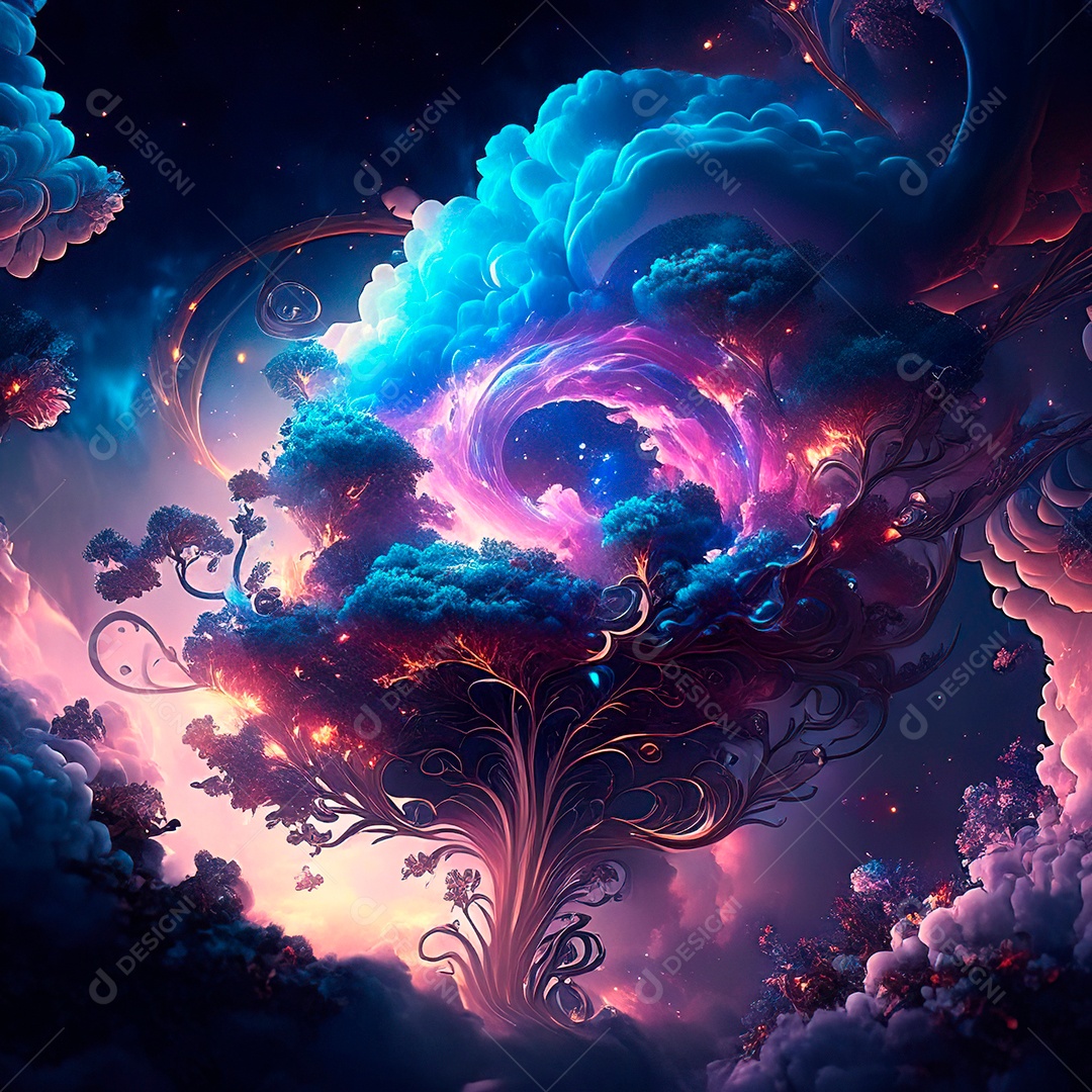 Renderização com traçado de raio e pintura digital