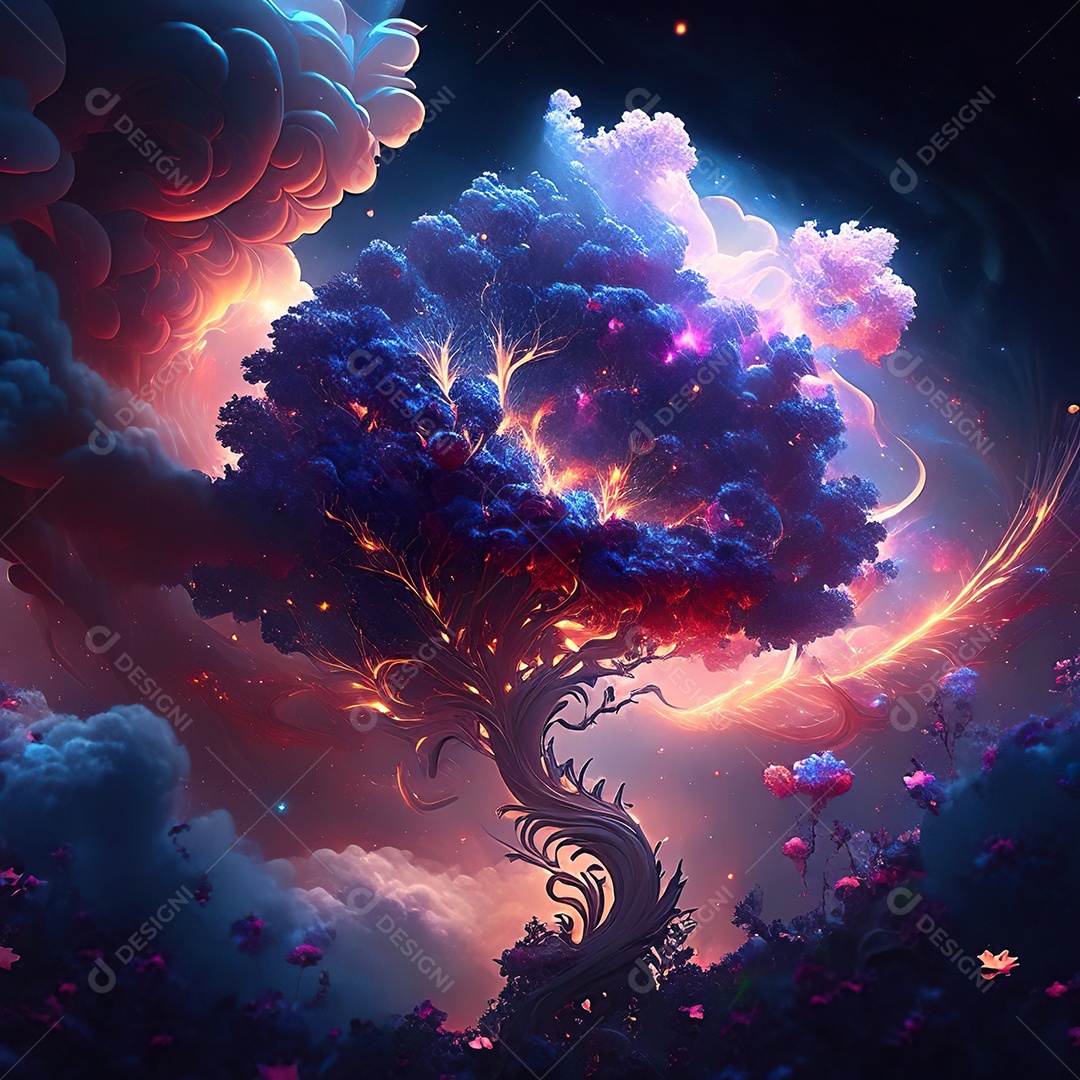 Renderização com traçado de raio e pintura digital