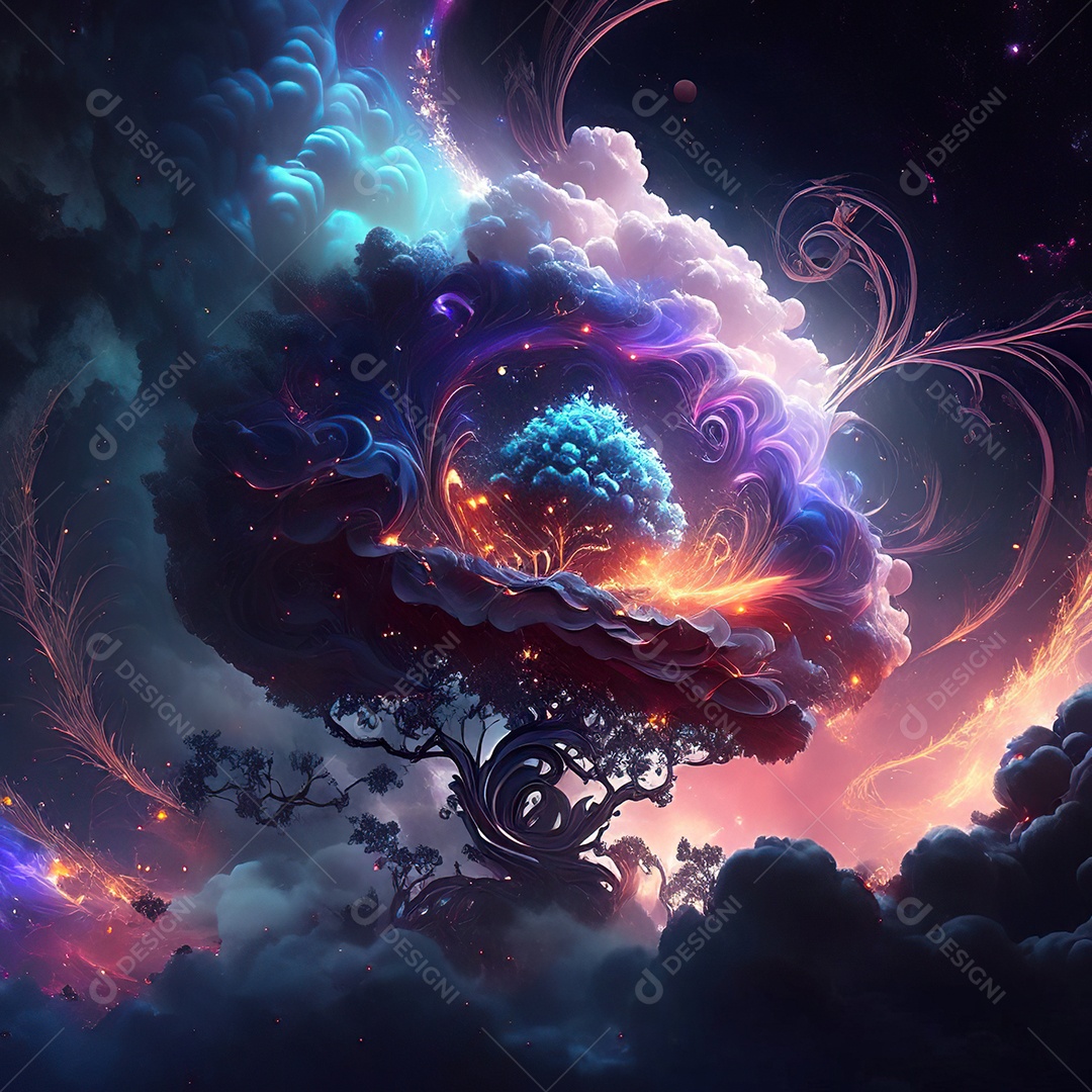 Renderização com traçado de raio e pintura digital