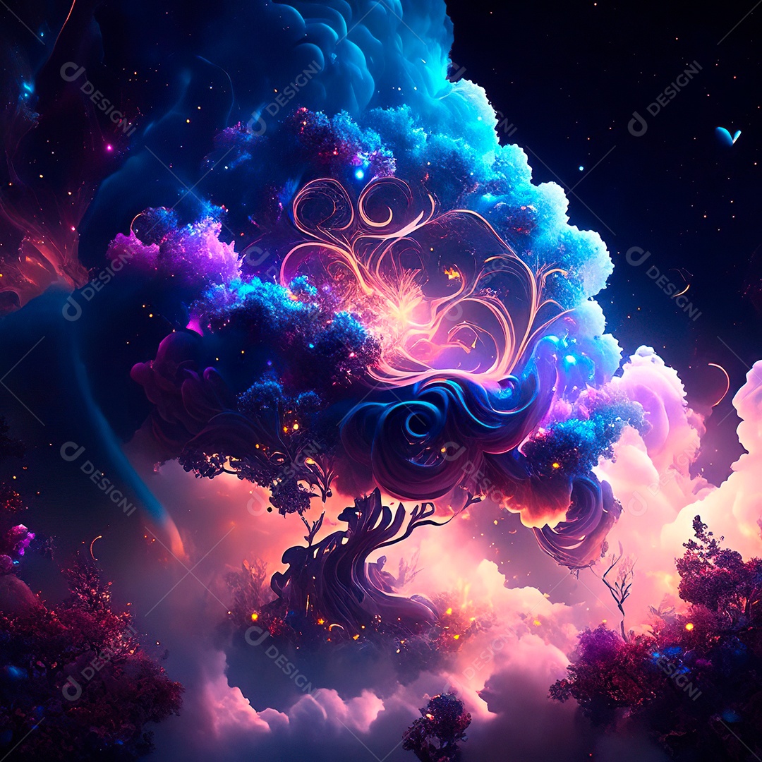 Renderização com traçado de raio e pintura digital