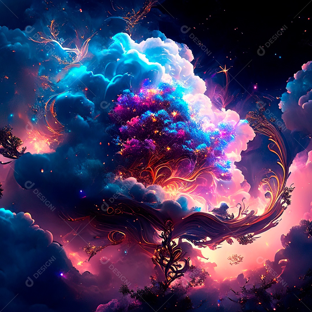 Renderização com traçado de raio e pintura digital