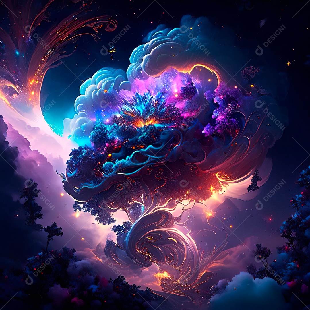 Renderização com traçado de raio e pintura digital