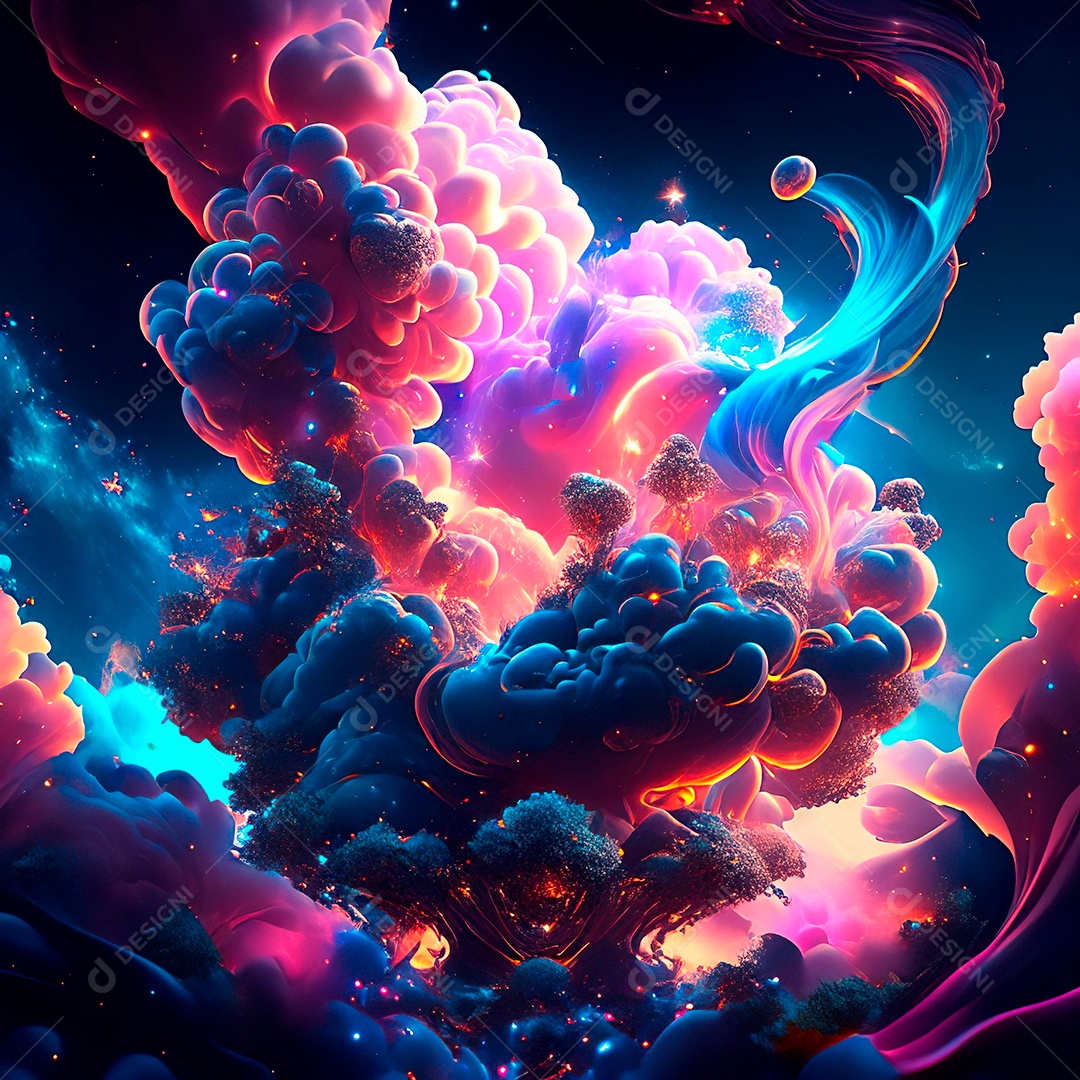 Renderização com traçado de raio e pintura digital