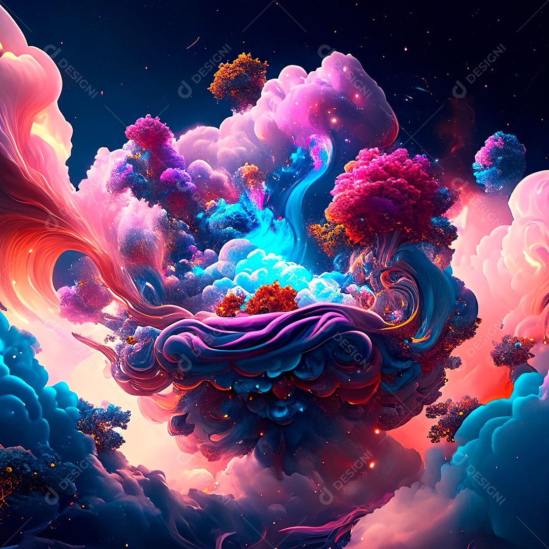 Renderização com traçado de raio e pintura digital