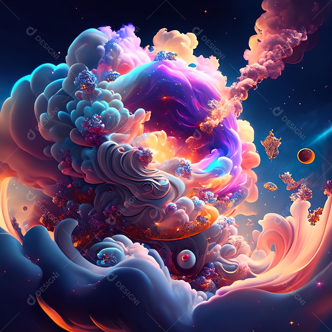 Renderização com traçado de raio e pintura digital