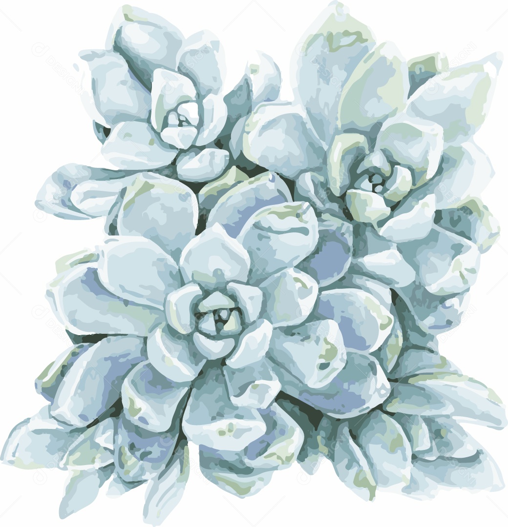 Flores Ilustração Vetor EPS