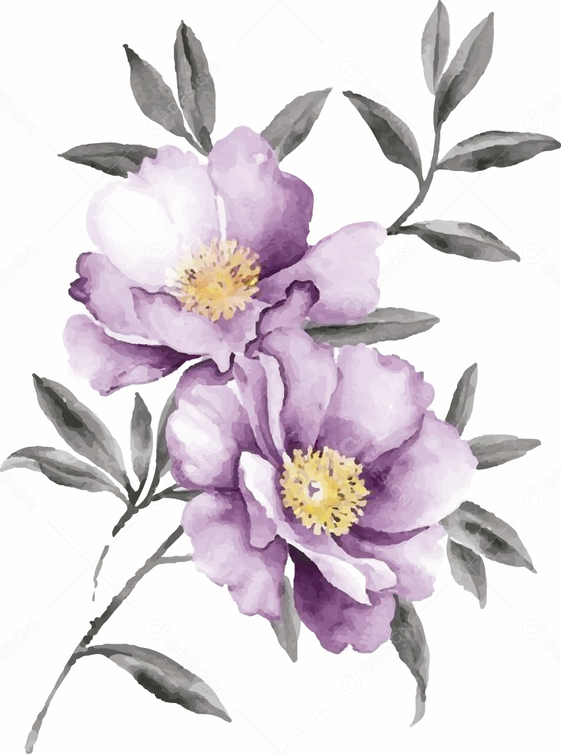 Flor Ilustração Vetor EPS