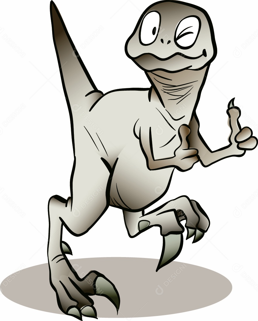 Dinossauro Ilustração Vetor EPS