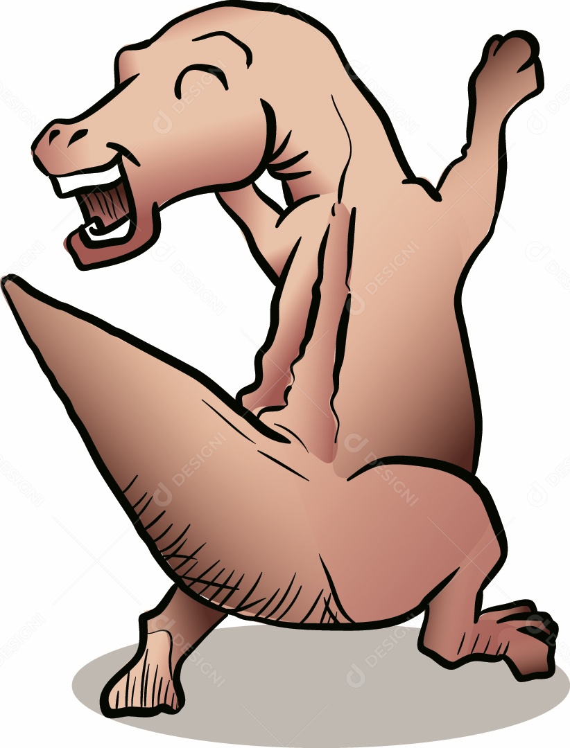 Dinossauro Ilustração Vetor EPS