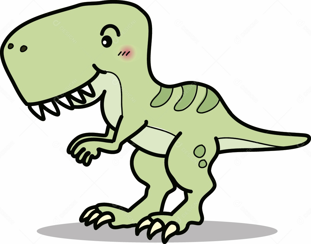 Dinossauro Ilustração Vetor EPS