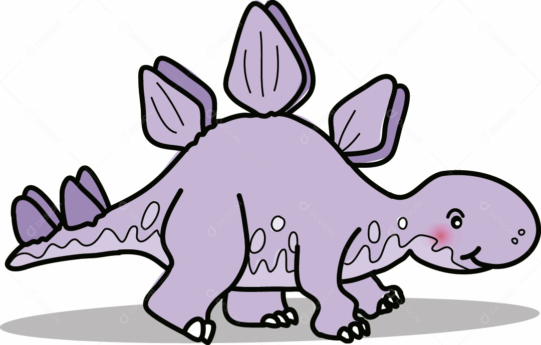 Dinossauro Ilustração Vetor EPS