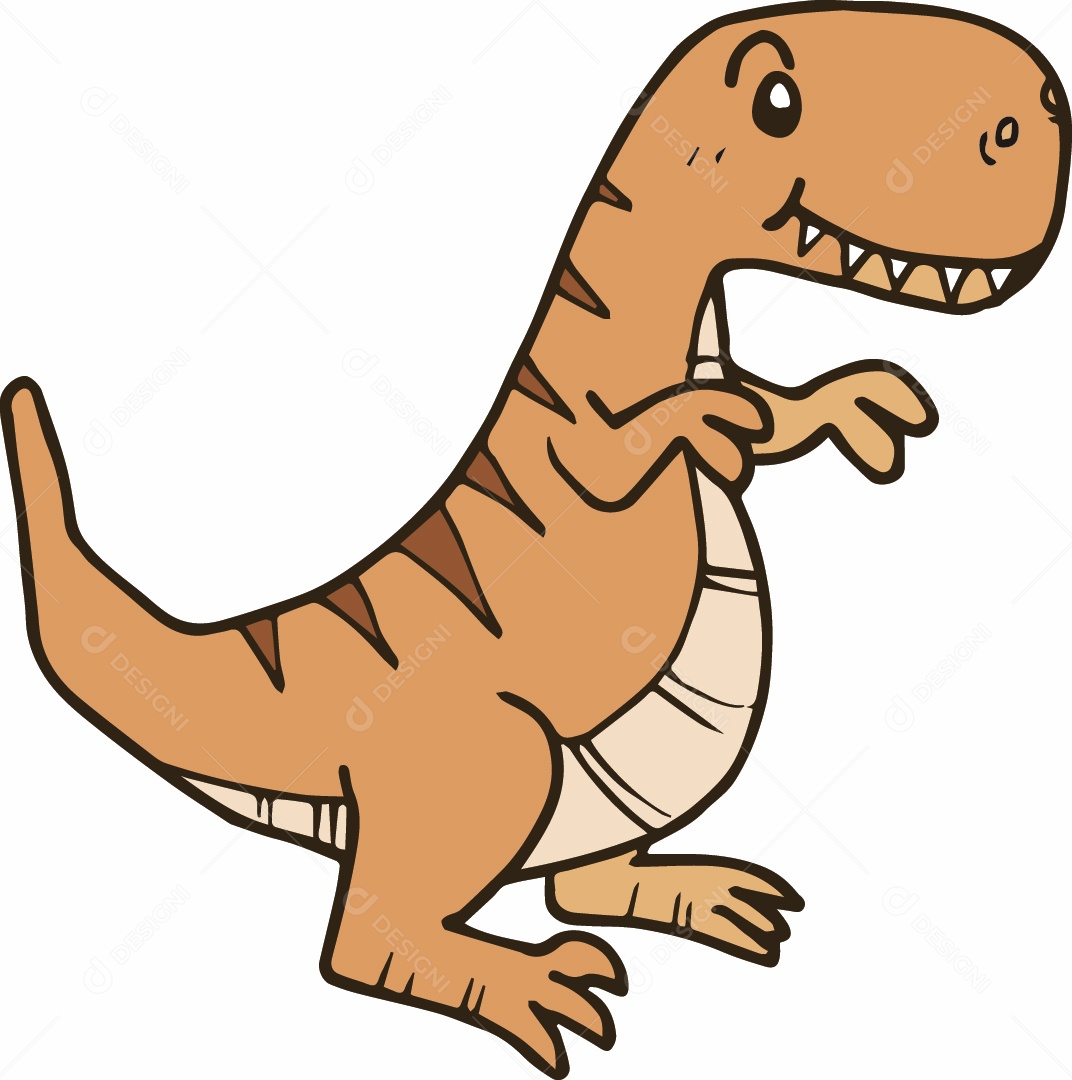 Dinossauro Ilustração Vetor EPS