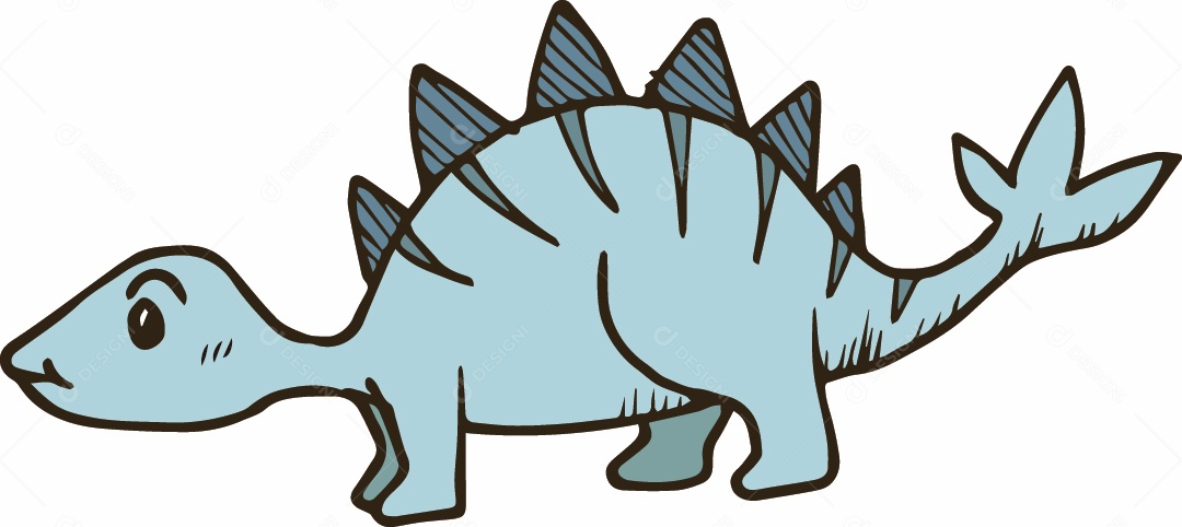 Dinossauro Ilustração Vetor EPS