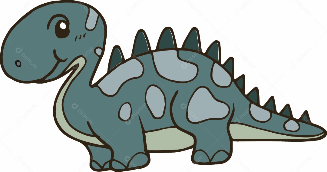 Dinossauro Ilustração Vetor EPS