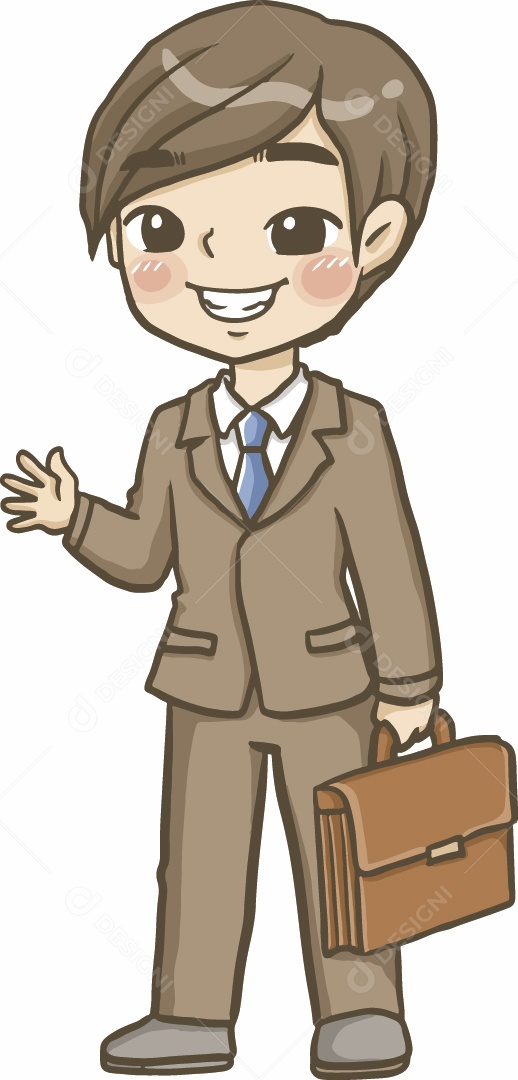 Homem de Negócios Ilustração Vetor EPS