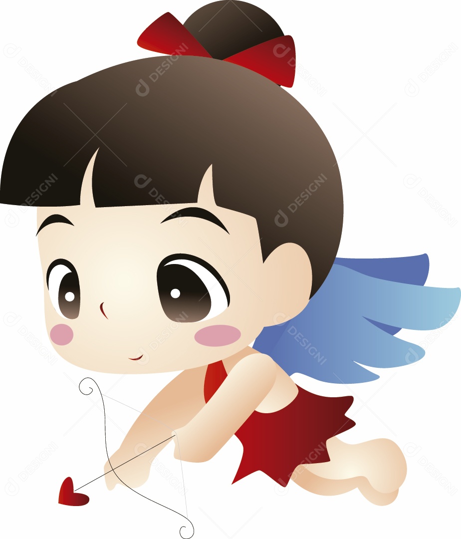 Anjo Ilustração Vetor EPS