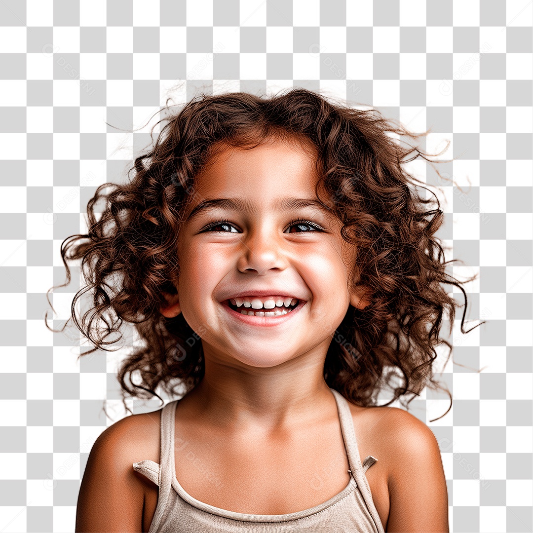 Menima Feliz Sorrindo PNG Transparente