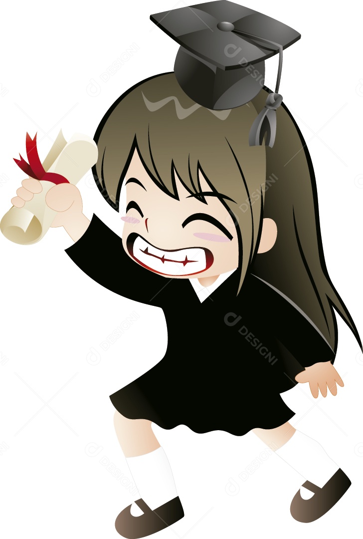 Garota Ilustração Vetor EPS