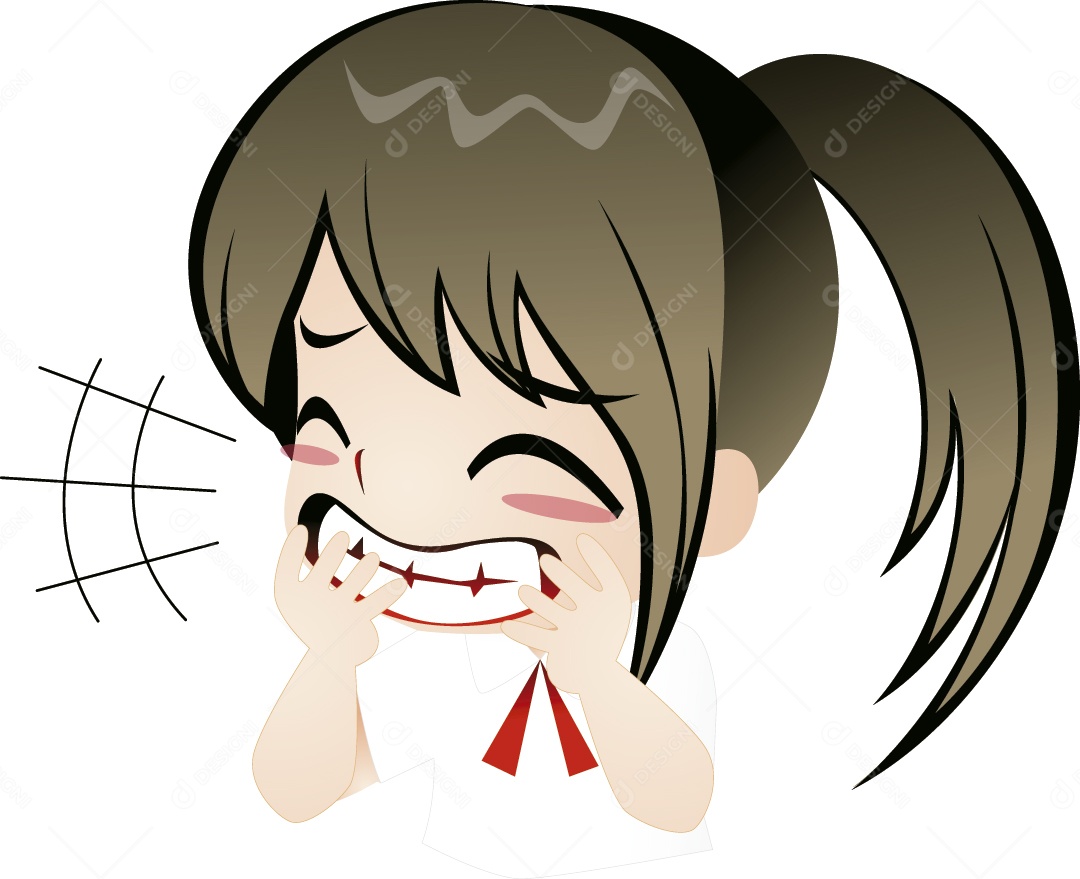 Garota Ilustração Vetor EPS