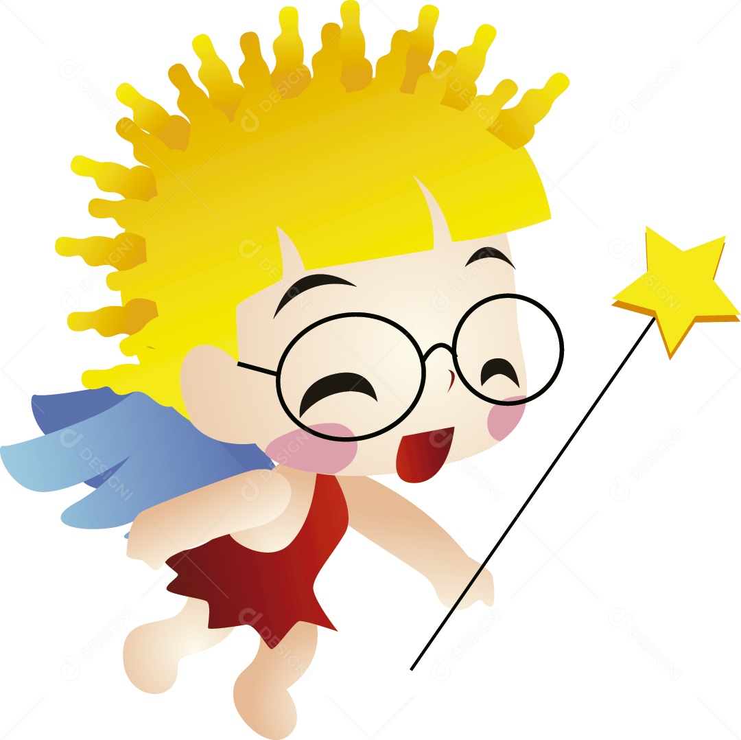 Anjo Ilustração Vetor EPS