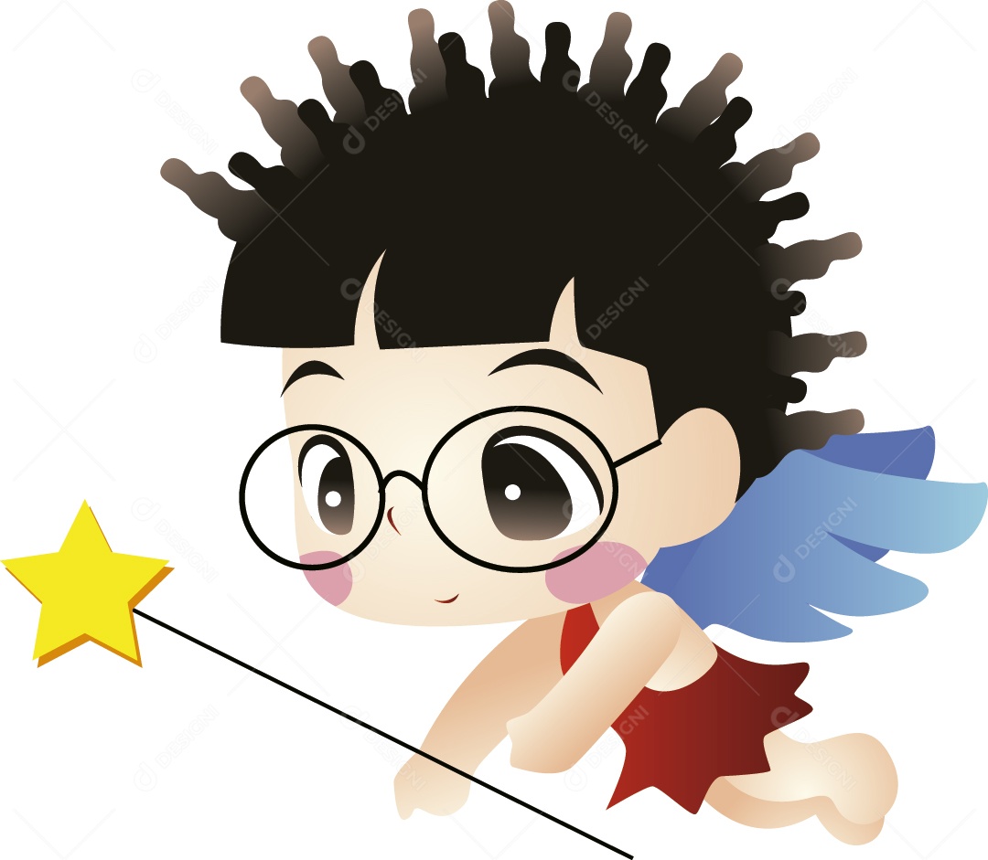 Anjo Ilustração Vetor EPS