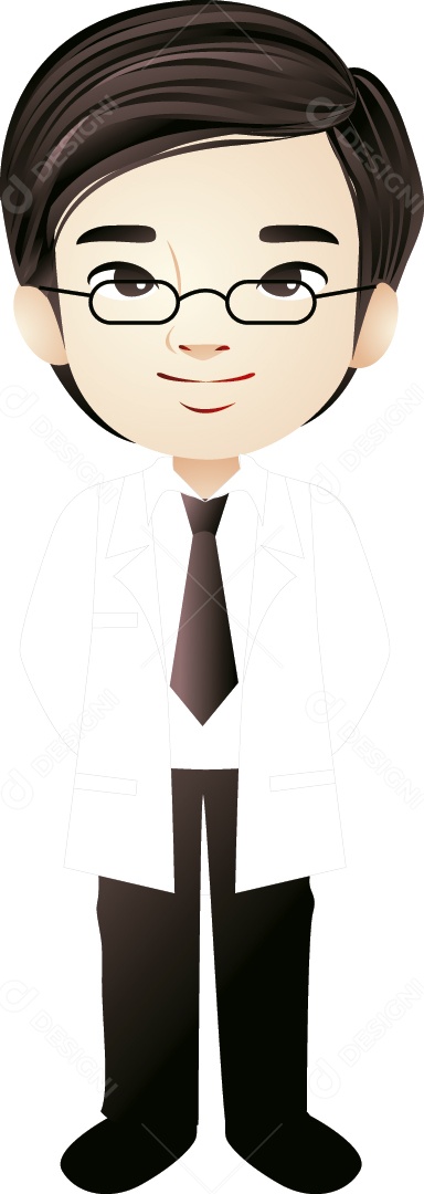 Doutor Ilustração Vetor EPS