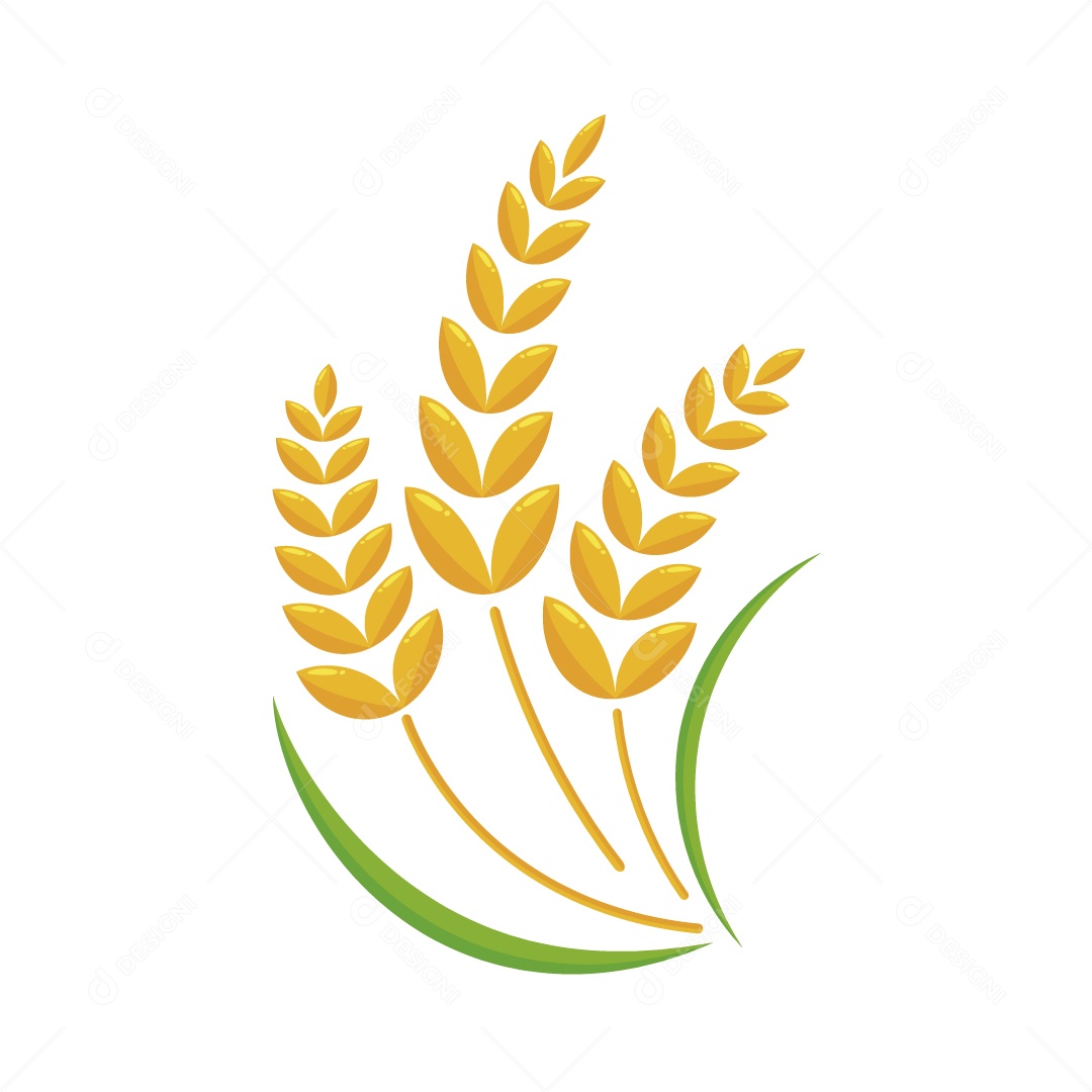 Trigo Ilustração Vetor EPS